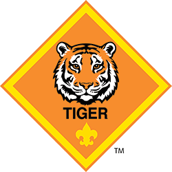 Tiger den badge